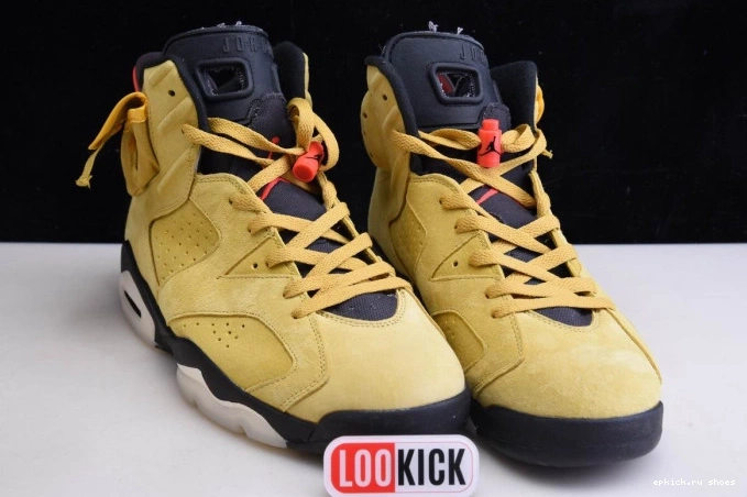 Cheap TRAVIS AIR CN1084-300 6 X YELLOW JORDAN SCOTT 0804